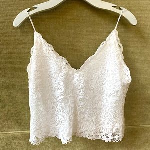 nWOT BHLDN Jenny Yoo spaghetti strap lacy camisole. Fully lined.